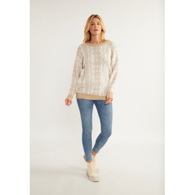 usha BLUE LABEL oversized gebreide trui lynnea M/L usha BLUE LABEL oversized gebreide trui lynnea M/L