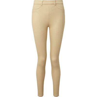Asquith & Fox Dames/dames Klassieke Fit Jeggings (Natuurlijk) L Asquith & Fox Dames/dames Klassieke Fit Jeggings (Natuurlijk) L