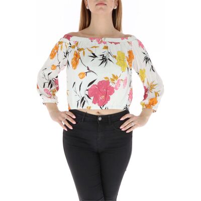 Guess Dames Witte Top XS Guess Dames Witte Top XS