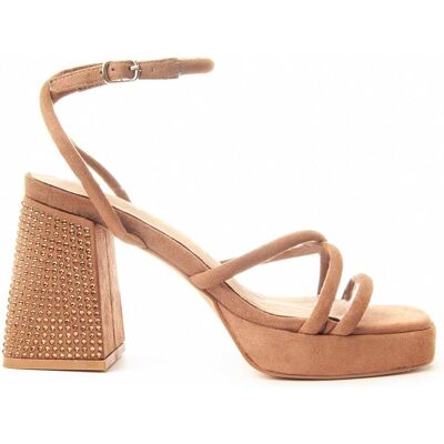 Montevita Heel Sandal Festsand in Bruin 39 Montevita Heel Sandal Festsand in Bruin 39