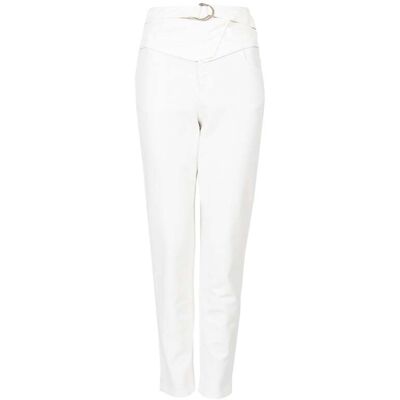 Pinko broek Samantha Vrouw Wit 26 (Taille) Pinko broek Samantha Vrouw Wit 26 (Taille)
