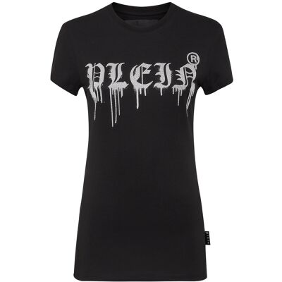 Philipp Plein T-Shirt Ronde Hals Gothic Plein S Philipp Plein T-Shirt Ronde Hals Gothic Plein S