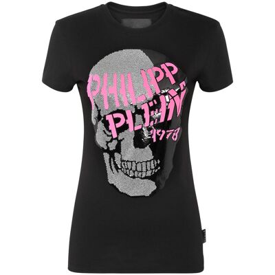 Philipp Plein T-Shirt Ronde Hals Skull XS Philipp Plein T-Shirt Ronde Hals Skull XS