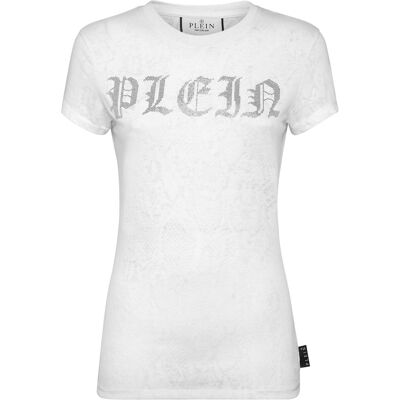 Philipp Plein T-Shirt Ronde Hals Gothic Plein XS Philipp Plein T-Shirt Ronde Hals Gothic Plein XS