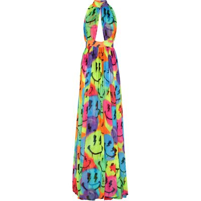 Philipp Plein Lange Jurk Smile S Philipp Plein Lange Jurk Smile S