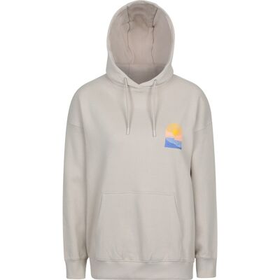Mountain Warehouse Dames Cornwall Relaxed Fit Hoodie (Licht Beige) 42 Mountain Warehouse Dames Cornwall Relaxed Fit Hoodie (Licht Beige) 42