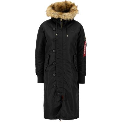 alpha industries Long Fishtail Field Jacket Women XS alpha industries Long Fishtail Field Jacket Women XS