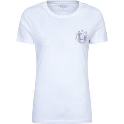 Mountain Warehouse Dames/Dames Londen T-Shirt met korte mouwen (Wit) 36 Mountain Warehouse Dames/Dames Londen T-Shirt met korte mouwen (Wit) 36