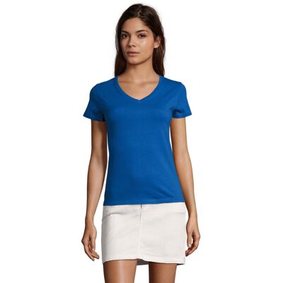 SOLS Dames/Dames Imperial V Hals T-shirt (Koningsblauw) S SOLS Dames/Dames Imperial V Hals T-shirt (Koningsblauw) S