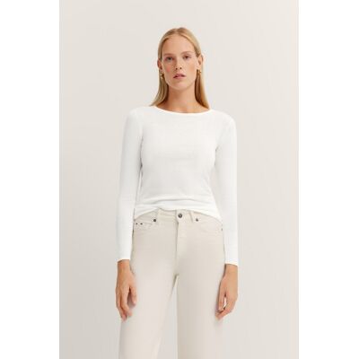 Bugatti Damen Shirt met ronde hals & lange mouwen XS Bugatti Damen Shirt met ronde hals & lange mouwen XS