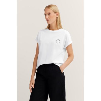Bugatti Damen T-shirt in biologisch katoen S Bugatti Damen T-shirt in biologisch katoen S