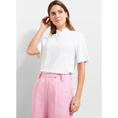 Bugatti Damen T-shirt met ruches XS Bugatti Damen T-shirt met ruches XS