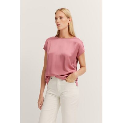 Bugatti Damen T-shirt in zachte materiaalmix S Bugatti Damen T-shirt in zachte materiaalmix S