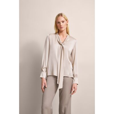 Bugatti Damen Uitlopende blouse met een lichte glans 36 Bugatti Damen Uitlopende blouse met een lichte glans 36