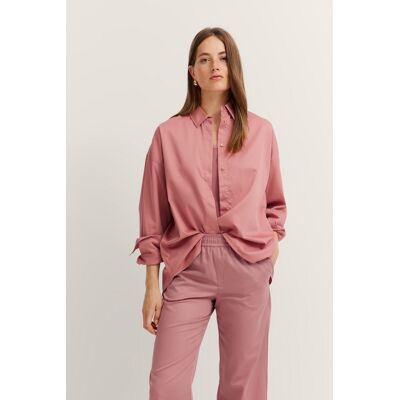 Bugatti Damen Katoen satijnen overhemd blouse 40 Bugatti Damen Katoen satijnen overhemd blouse 40