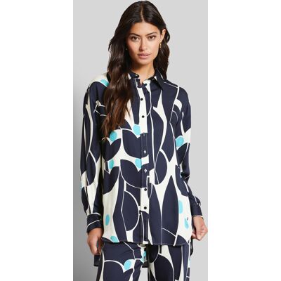 Bugatti Damen Overhemdblouse van vloeiend materiaal 34 Bugatti Damen Overhemdblouse van vloeiend materiaal 34