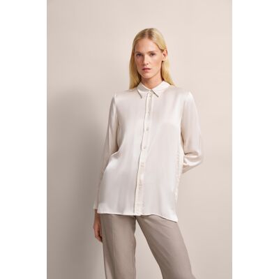 Bugatti Damen Overhemdblouse met een langer achterpand 36 Bugatti Damen Overhemdblouse met een langer achterpand 36