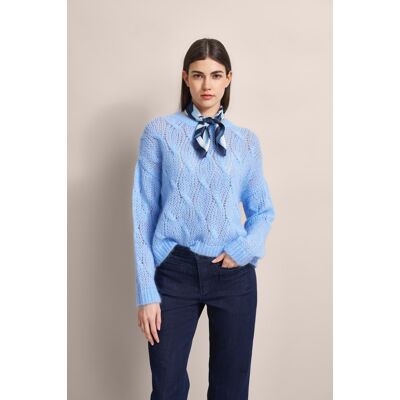 Bugatti Damen Trui met kabelpatroon S Bugatti Damen Trui met kabelpatroon S