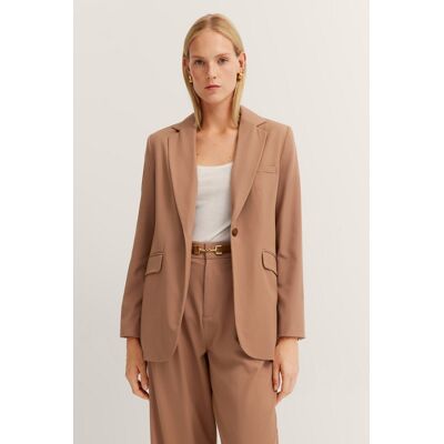Bugatti Damen Blazer in elastische viscosemix 42 Bugatti Damen Blazer in elastische viscosemix 42