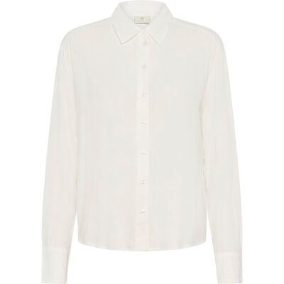 Kaffe Overhemd met lang mouwen KAemilia Overhemd met lang mouwen Loose fit white 44 Kaffe Overhemd met lang mouwen KAemilia Overhemd met lang mouwen Loose fit white 44