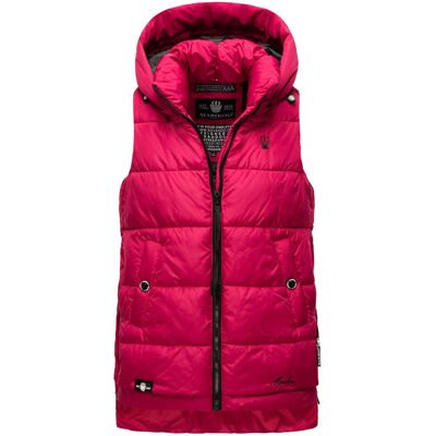 Marikoo dames gewatteerd vest – Zarinaa, licht met afneembare capuchon M Marikoo dames gewatteerd vest – Zarinaa, licht met afneembare capuchon M