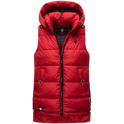 Marikoo dames gewatteerd vest – Zarinaa, licht met afneembare capuchon XS Marikoo dames gewatteerd vest – Zarinaa, licht met afneembare capuchon XS