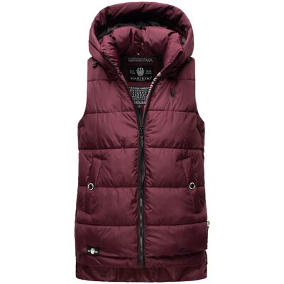 Marikoo dames gewatteerd vest – Zarinaa, licht met afneembare capuchon S Marikoo dames gewatteerd vest – Zarinaa, licht met afneembare capuchon S