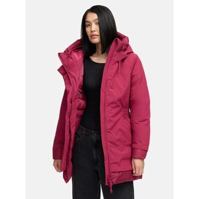 Navahoo dames winterparka WINTERPRINZESSIN met capuchon & vrouwelijke pasvorm S Navahoo dames winterparka WINTERPRINZESSIN met capuchon & vrouwelijke pasvorm S