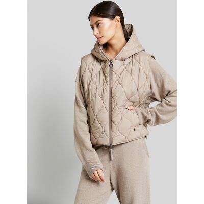 Bugatti Damen Gewatteerd vest met een recht en cropped silhouet 46 Bugatti Damen Gewatteerd vest met een recht en cropped silhouet 46