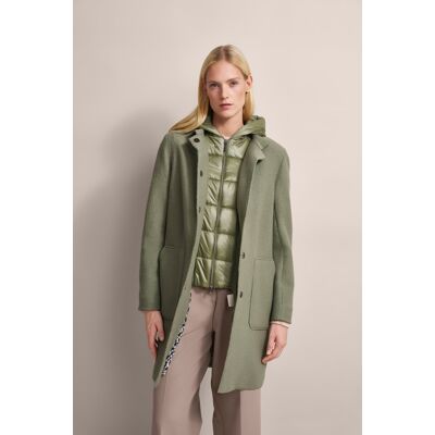 Bugatti Damen Parka met materiaalmix 36 Bugatti Damen Parka met materiaalmix 36