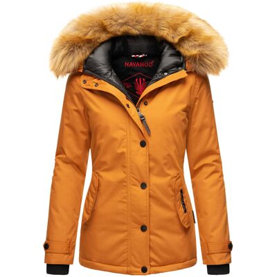 Navahoo Dames Winterjas Laura – Warm, Stijlvol & Met Afneembare Bontkraag XS Navahoo Dames Winterjas Laura – Warm, Stijlvol & Met Afneembare Bontkraag XS