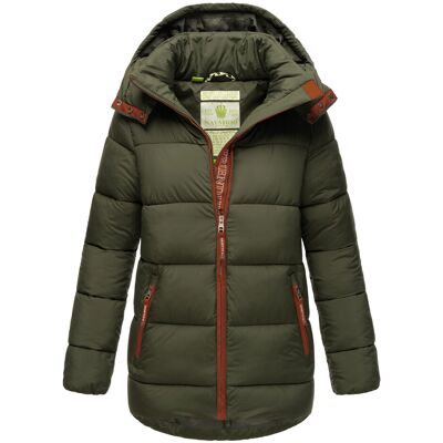 NAVAHOO Wattewölkchen Groene Winterjas - Winterjacke NAVAHOO Wattewölkchen Groene Winterjas - Winterjacke