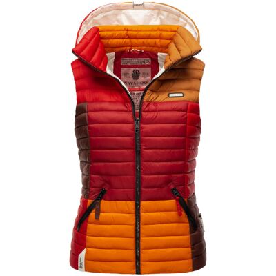 Navahoo Shadaa Multikulti dames gewatteerde bodywarmer – Licht, kleurrijk & trendy XS Navahoo Shadaa Multikulti dames gewatteerde bodywarmer – Licht, kleurrijk & trendy XS