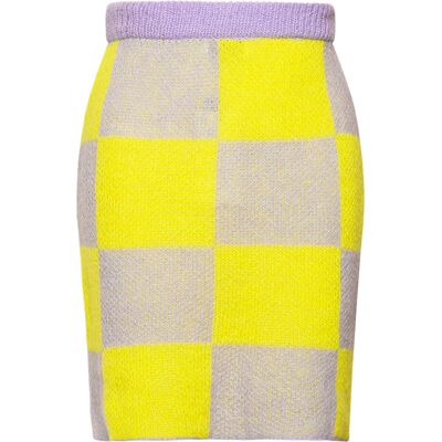 Noella Kiana gebreide rok in lila M/L Noella Kiana gebreide rok in lila M/L