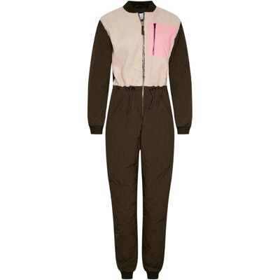 Noella Ana Quilt Jumpsuit in Army M Noella Ana Quilt Jumpsuit in Army M