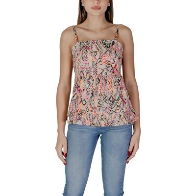 b.Young Geprinte Peplum Cami Top Mouwloos Vierkant Dektop 36 b.Young Geprinte Peplum Cami Top Mouwloos Vierkant Dektop 36