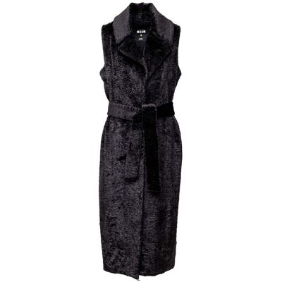 Msgm Pre-owned MSGM Mouwloze Jas met Ceintuur - '10s 36 Msgm Pre-owned MSGM Mouwloze Jas met Ceintuur - '10s 36