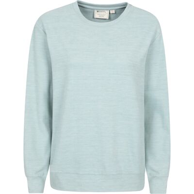 Mountain Warehouse Dames/Dames Strath Melange Supersoft Sweatshirt (Groen) 42 Mountain Warehouse Dames/Dames Strath Melange Supersoft Sweatshirt (Groen) 42