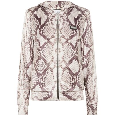 Philipp Plein Sweatjack Met Capuchon Python XL Philipp Plein Sweatjack Met Capuchon Python XL