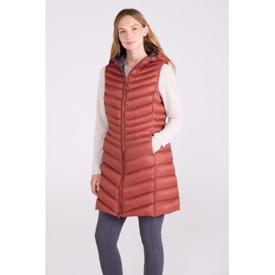 Mountain Warehouse Dames/Dames Florence gewatteerde lange jas (Roest) 36 Mountain Warehouse Dames/Dames Florence gewatteerde lange jas (Roest) 36