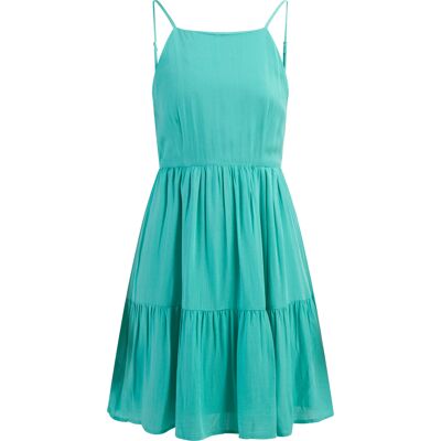 IZIA Jurk Dames turkoois S IZIA Jurk Dames turkoois S