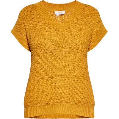 usha gebreide trui Dames curry S usha gebreide trui Dames curry S