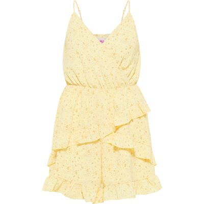 Mymo Jumpsuit Dames geel XS Mymo Jumpsuit Dames geel XS