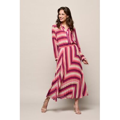 Mart Visser Lara Plisse Rok Licht Berry / Multi 46 Mart Visser Lara Plisse Rok Licht Berry / Multi 46
