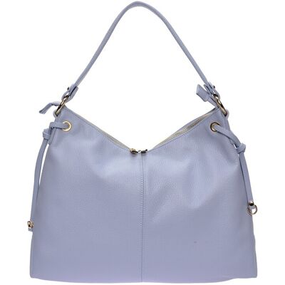 Isabella Rhea Turquoise Rundleer Tas One Size Isabella Rhea Turquoise Rundleer Tas One Size