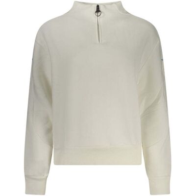 North Sails Bianco Katoenen Dames Sweatshirt XS North Sails Bianco Katoenen Dames Sweatshirt XS