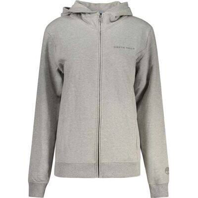 North Sails Grigio Katoenen Dames Hoodie M North Sails Grigio Katoenen Dames Hoodie M