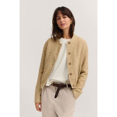 Bugatti Damen Jasje Boucle in blousonstijl 34 Bugatti Damen Jasje Boucle in blousonstijl 34