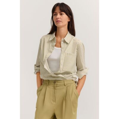 Bugatti Damen Overhemdblouse van een katoenmix 36 Bugatti Damen Overhemdblouse van een katoenmix 36