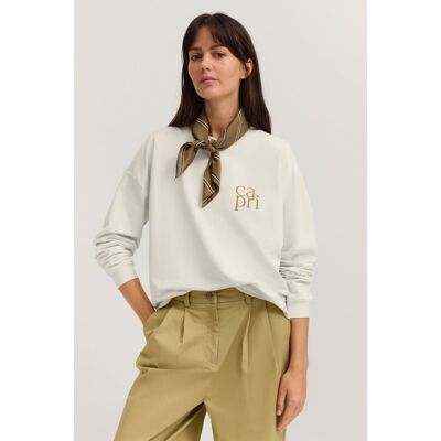 Bugatti Damen Sweatshirt van elastisch katoen M Bugatti Damen Sweatshirt van elastisch katoen M